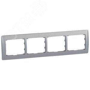 Galea Life Рамка 4 поста алюминий (771304)