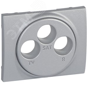 Galea Life Лицевая панель телевизионная TV-RD-SAT алюминий (771373)