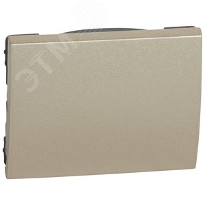 Лицевая панель Galea Life простая Titanium (771410)