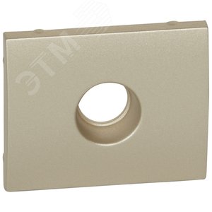 Galea Life Панель лицевая телевизионной розетки titanium (771466)