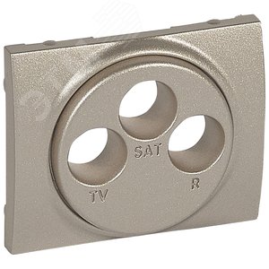 Galea Life Лицевая панель телевизионная TV-RD-SAT титан (771473)