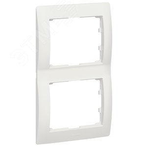 Galea Life Рамка 2 поста вертикальная Pearl (771506) - Legrand