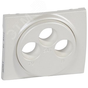 Galea life Лицевая панель телевизионная TV-RD-SAT перламутр (771573)