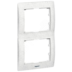 Galea Life Рамка 2 поста вертикальная Corian Everest - Legrand