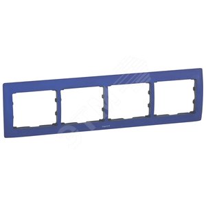 Рамка 4п гор Magic Blue GL - Legrand