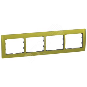Рамка 4п гор Magic Green GL - Legrand