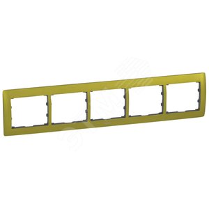 Рамка 5п гор Magic Green GL - Legrand