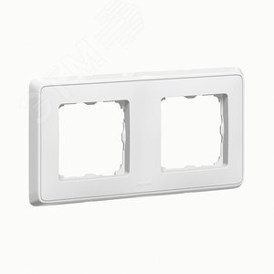 Cariva Рамка 2 поста белая (773652)
