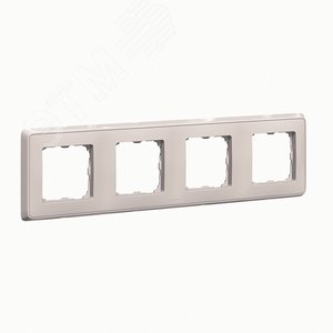 CARIVA Рамка 4 поста песок (773684) - Legrand