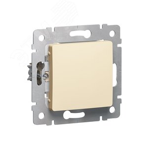 CARIVA Заглушка монтажная на захватах слоновая кость (773746)