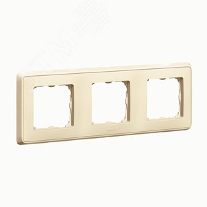 CARIVA Рамка 3 поста бежевая (773753)