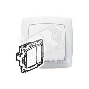 SUNO Диммер 400Вт в рамку (белый) PV - Legrand