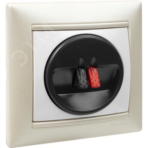 VALENA Розетка акустическая белая (774223) 8