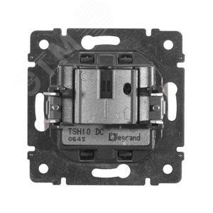 VALENA Розетка телевизионная TV-FM-SAT оконечная в рамку белая 10дБ 2