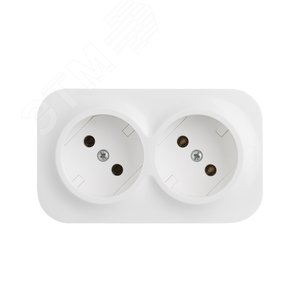 Quteo Белый Розетка 2-я б/з | 782212 | Legrand 3