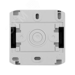Quteo Переключатель двухклавишный наружный IP44 серый 10А (782331) 4