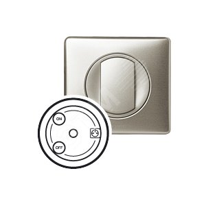 Celiane Лицевая панель розетки PLC титан - Legrand