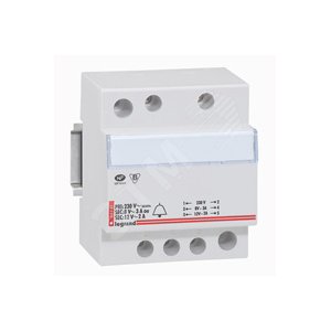 Трансформатор модульный 230В/12-8В 24ВА (4241) - Legrand