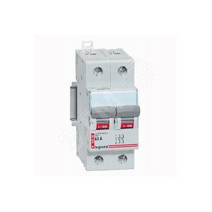 Выключатель модульный 2 полюса 63A 2M - Legrand
