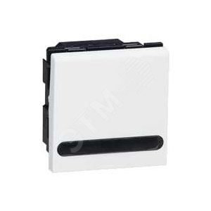 Mosaic Переключатель 1кл 2мод с подсв (74012) - Legrand