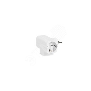 Тройник Legrand с заземлением 3 розетки (50453) - Legrand