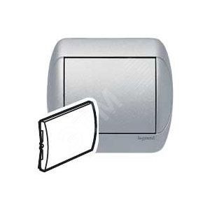 Galea Life Клавиша 1 шт aluminium - Legrand