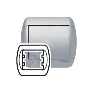 Galea Life Рамка 1 пост металлик/aluminium - Legrand