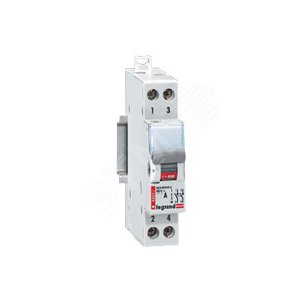 Выключатель модульный 2 полюса 32А 1м - Legrand