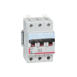 Выключатель автоматический трехполюсный 2А В DX 25кА - Legrand