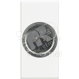 Axolute Разъем DIN 5п под распайку для устройств HI-FI белый (HD4292) - Legrand