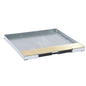 Крышка для напольной коробки латунь, исполнение вровень с полом 16/24 мод. (088108)