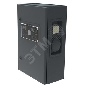 Зарядная станция.1ф, mode2/3,16А,мет,2ав. Schuko - Legrand