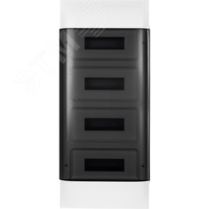 Practibox S Пластиковый щиток Встраиваемый 4X12 Дымчатая дверь | 135554 | Legrand - Legrand