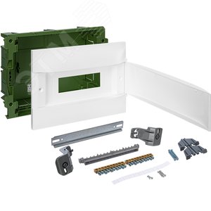 Practibox S Пластиковый щиток Встраиваемый (в полые стены) 1X12 Белая дверь | 135561 | Legrand - фото 5