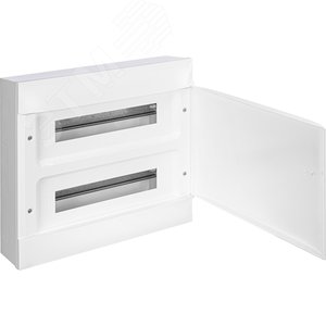 Practibox S Пластиковый щиток Навесной 2X18 Белая дверь | 137607 | Legrand - фото 2