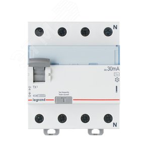 Выключатель дифференциального тока TX3 4п 63А 300мА AC (403044) - Legrand