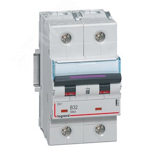 Выключатель автоматический DX3 50кА 32А 2П B (410101) - Legrand
