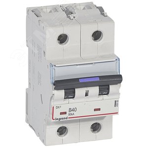 Выключатель автоматический DX3 50кА 40А 2П B (410102) - Legrand