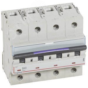 Выключатель автоматический DX3 50кА 40А 4П B (410126) - Legrand