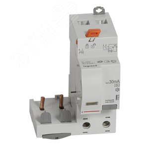 Блок дифференциальный DX3 63А 2П 30mА-А (410429) - Legrand