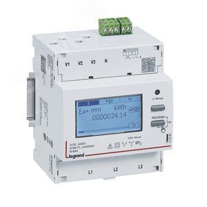 Счетчик ЭЭ 3ф ТТ 4мод MID - Legrand