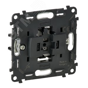 Valena IN MATIC Переключатель 10АХ 250В c зажимом нейтрали Безвинтовые зажимы (752010)