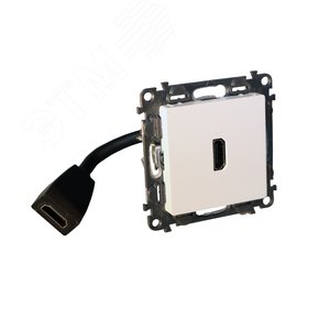 Valena LIFE. Розетка HDMI С лицевой панелью. Цвет Белый | 753175 | Legrand - Legrand