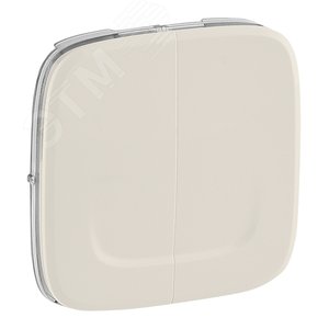 Valena ALLURE MyHome Play Zigbee  Лицевая панель для радиоуправляющего устройства 2-канального ON-OFF Слоновая кость - Legrand