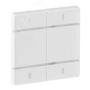 Valena LIFE MyHome Play Zigbee  Лицевая панель для 4-сценарного радиоуправляющего устройства Белая (754803)