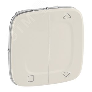 Valena ALLURE MyHome Play Zigbee  Лицевая панель для радиоуправляющего устройства управления жалюзи/рольставень Слоновая кость