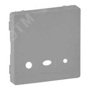 Valena LIFE Лицевая панель для аудио-входа Алюминий (755452)