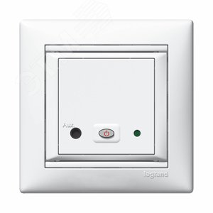 VALENA Механизм звуковой трансляции центральный блок белый - Legrand