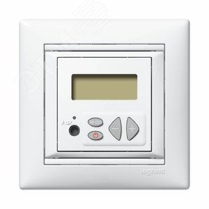 VALENA Механизм звуковой трансляции локальный с ЖК-экраном белый - Legrand