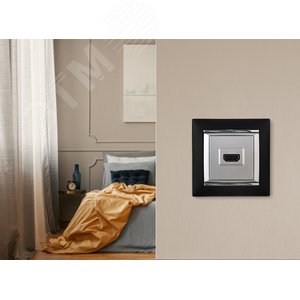 VALENA Розетка HDMI алюминий - фото 6